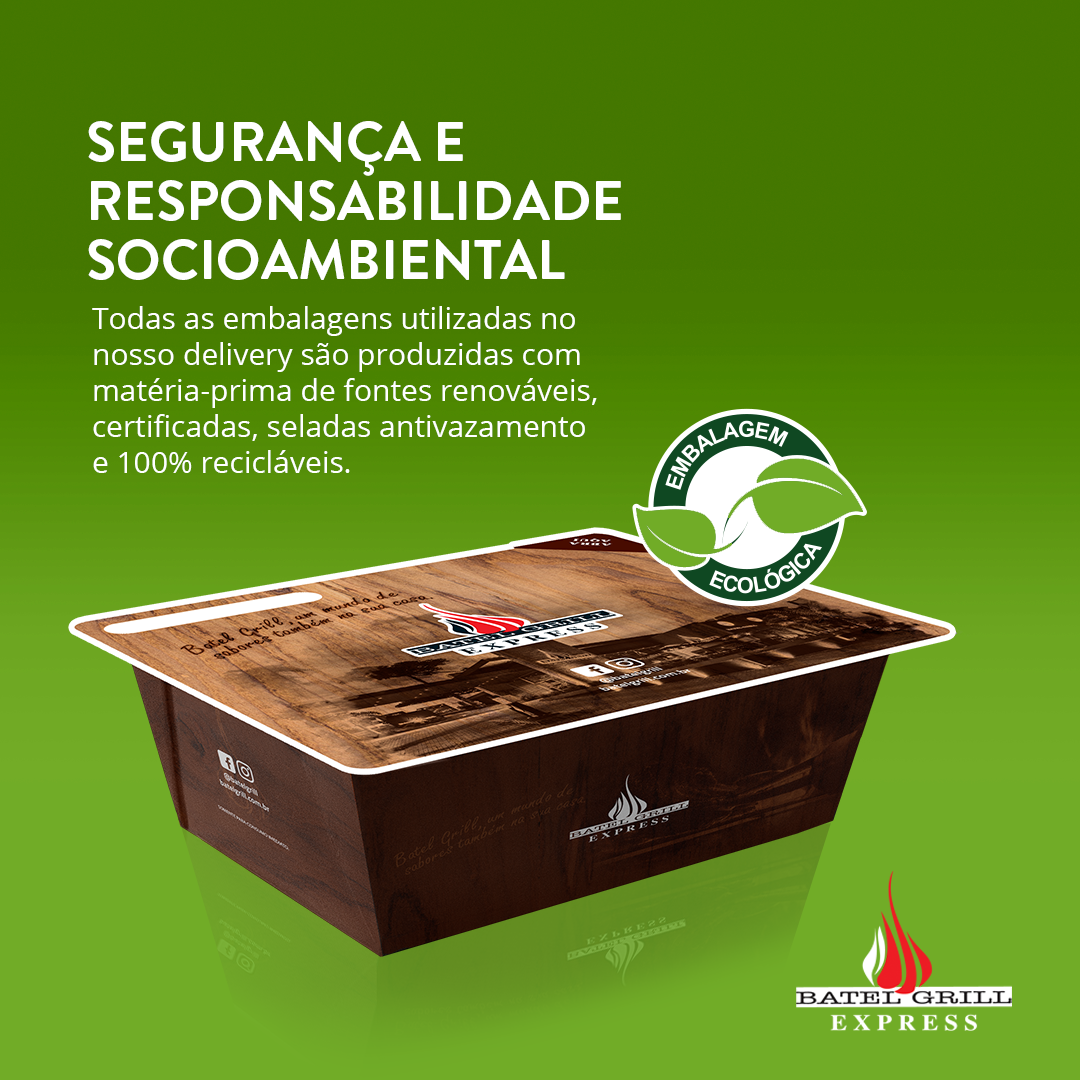 embalagens recicláveis e biodegradáveis